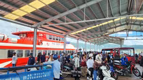 Ảnh hưởng bão Yagi, tàu phà trên vùng biển Kiên Giang tạm dừng hoạt động