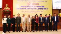 Đoàn Đại biểu Quốc hội Bắc Ninh tiếp xúc cử tri sau Kỳ họp thứ 8