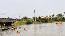 Hai học sinh đuối nước thương tâm khi tắm sông