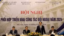 Hội nghị phối hợp triển khai công tác đối ngoại năm 2024