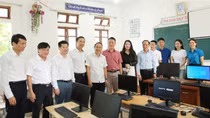 Báo CAND mang yêu thương đến với Trường Tiểu học Sơn Lâm