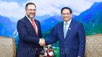 Thủ tướng Phạm Minh Chính tiếp Bộ trưởng Ngoại giao Venezuela