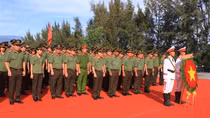 Cục Truyền thông CAND tổ chức Lễ dâng hoa, dâng hương tại Khu tưởng niệm chiến sĩ Gạc Ma