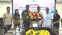 Báo CAND thăm và chúc mừng Bệnh viện 199