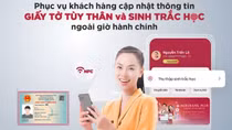 Agribank thông báo thời gian phục vụ khách hàng cập nhật thông tin giấy tờ tùy thân và sinh trắc học
