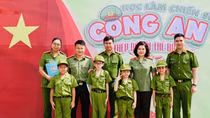 Khai mạc Trại hè trải nghiệm "Học làm chiến sĩ Công an" năm 2024