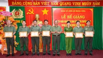 Bế giảng Lớp tập huấn nghiệp vụ công tác tuyên truyền miệng trong CAND năm 2024