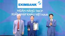 Eximbank nhận giải thưởng Thương hiệu mạnh Việt Nam 2024