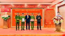 Khen thưởng đơn vị có thành tích bắt giữ kẻ cướp tài sản tại FPT Shop sau 12 giờ gây án