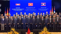 Bế mạc Hội nghị thường niên lần thứ nhất Bộ trưởng Công an, Nội vụ Campuchia - Lào - Việt Nam