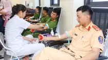 Công an tỉnh Bắc Ninh hiến 250 đơn vị máu vì đồng đội thân yêu