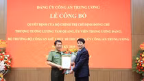 Bộ Chính trị chỉ định Bộ trưởng Lương Tam Quang giữ chức Bí thư Đảng uỷ Công an Trung ương