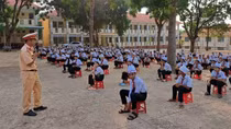 Bình Phước: Tăng cường tuyên truyền và xử lý vi phạm Luật Giao thông lứa tuổi học sinh
