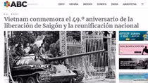 Báo chí Argentina đưa tin đậm về Ngày thống nhất đất nước của dân tộc Việt Nam