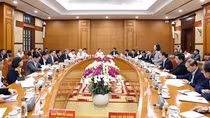Hội nghị triển khai Chương trình làm việc của Bộ Chính trị, Ban Bí thư năm 2024