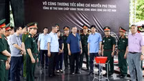 Chủ tịch nước Tô Lâm kiểm tra công tác chuẩn bị cho Lễ Quốc tang Tổng Bí thư Nguyễn Phú Trọng