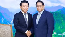 Thủ tướng Phạm Minh Chính tiếp Phó Thủ tướng Chính phủ, Bộ trưởng Ngoại giao Lào