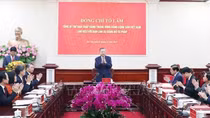 Phát biểu của Tổng Bí thư Tô Lâm tại buổi làm việc với BCS Đảng Bộ Tư pháp nhân Ngày Pháp luật Việt Nam