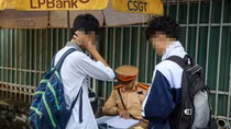 Hà Nội tập trung xử lý học sinh vi phạm giao thông