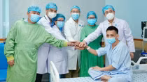 Niềm vui người bệnh ghép tim xuyên Việt được xuất viện