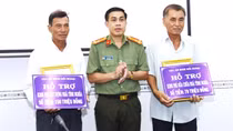 Xây dựng, sửa chữa nhà cho 2 đồng chí từng tham gia Kế hoạch phản gián CM12