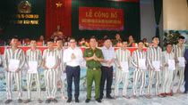 Nhiều trại giam công bố quyết định đặc xá cho phạm nhân
