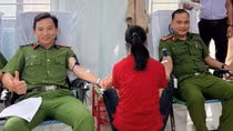 Lan tỏa phong trào hiến máu tình nguyện của cán bộ, chiến sĩ Công an