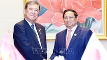 Thủ tướng Phạm Minh Chính hội kiến Thủ tướng Nhật Bản Shigeru Ishiba