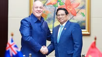 Thủ tướng Phạm Minh Chính gặp Thủ tướng New Zealand