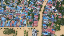 Lũ sông Cầu lên kỷ lục, cảnh báo ngập lụt 9 tỉnh miền Bắc
