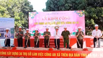 Sớm hoàn thiện, phát huy hiệu quả 36 trụ sở làm việc Công an xã ở tỉnh Bà Rịa-Vũng Tàu