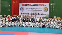Khai mạc Khoá tập huấn Trọng tài Taekwondo Cảnh sát quốc tế