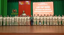 Huấn luyện công tác phòng chống thiên tai và tìm kiếm cứu nạn