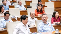 Tổng Bí thư và Chủ tịch nước chuyển sinh hoạt tại Đoàn đại biểu Quốc hội TP Hà Nội, TP Hồ Chí Minh