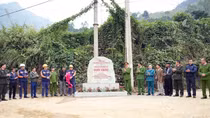 Khánh thành đường giao thông nông thôn Suối Xuân