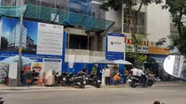 Nam công nhân trọng thương nghi rơi từ trên cao công trình đang xây dựng