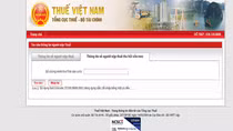 Tổng cục Thuế bị giả mạo website