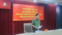Họp Ban soạn thảo, Tổ biên tập dự án Luật Dẫn độ và dự án Luật Chuyển giao người đang chấp hành án phạt tù