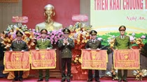 Công an Nghệ An hoàn thành xuất sắc 3 mục tiêu, 10 nhiệm vụ công tác trọng tâm đề ra