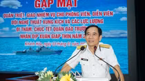 Lễ xuất quân thăm, chúc Tết quân và dân huyện đảo Trường Sa