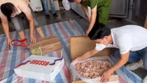 Nhập lậu 2,4 tấn thịt gà, chủ cơ sở kinh doanh bị phạt 70 triệu đồng