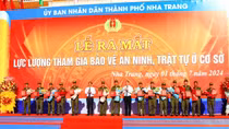 Khánh Hoà ra mắt lực lượng tham gia bảo vệ ANTT ở cơ sở
