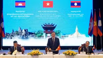 Khai mạc Hội nghị thường niên lần thứ nhất Bộ Công an, Bộ Nội vụ Campuchia - Lào - Việt Nam