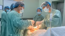 Hai cháu bé mắc bệnh tan máu bẩm sinh được ghép tủy đồng loại