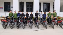 Nhóm thanh thiếu niên gây 16 vụ trộm xe máy liên tỉnh