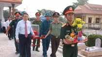 Tổ chức lễ truy điệu và an táng 12 hài cốt liệt sĩ được tìm thấy trong vườn nhà dân