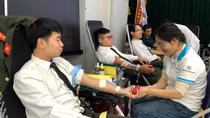 250 CBCS Công an tỉnh Yên Bái tham gia hiến máu tình nguyện