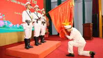 Công an tỉnh Ninh Bình tổ chức lễ tuyên thệ thành lập Công an TP Hoa Lư