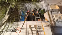 Kịp thời cứu hai người thoát khỏi đám cháy trong đêm