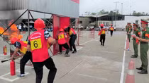 260 vận động viên ở Huế tranh tài hội thi “Tổ liên gia an toàn PCCC”